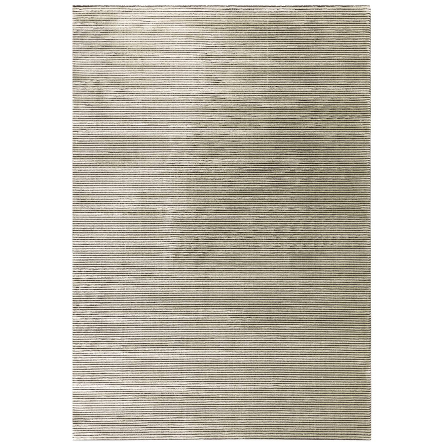 Kuza Stripe Plain khaki szőnyeg 20x30 cm