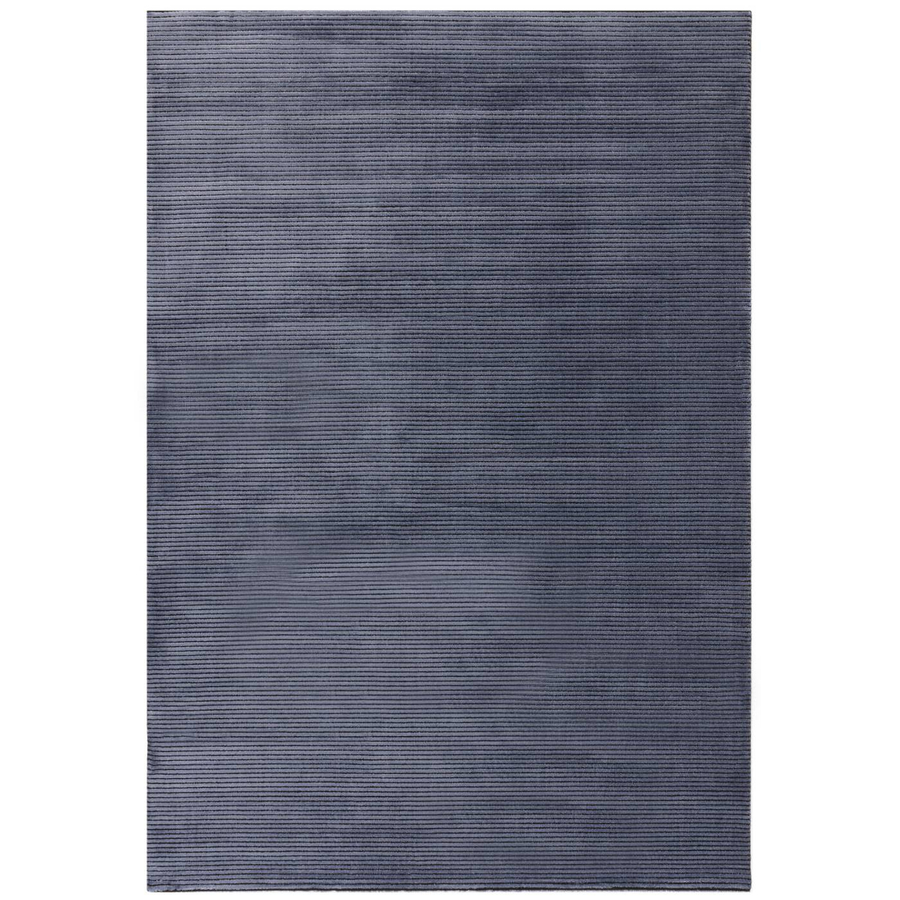 Kuza Stripe Plain navy/kék szőnyeg 20x30 cm